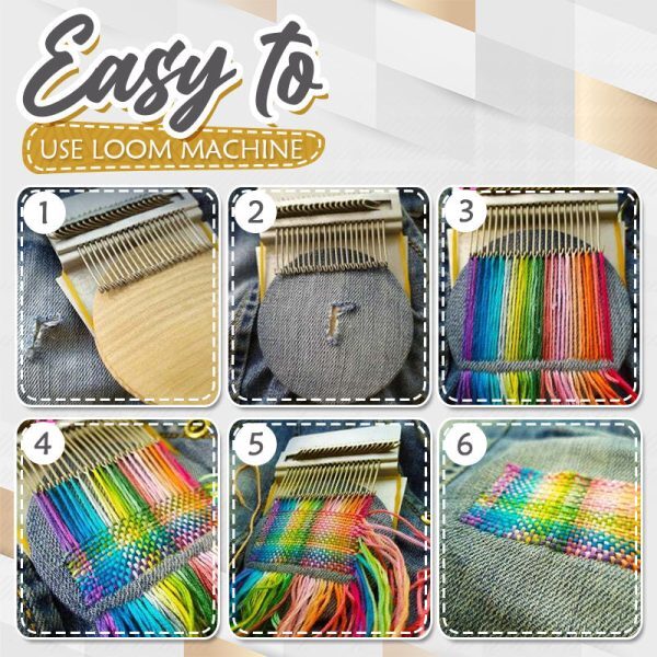 1+1 FREE |Mini DIY Needle and Thread Weaving Tool