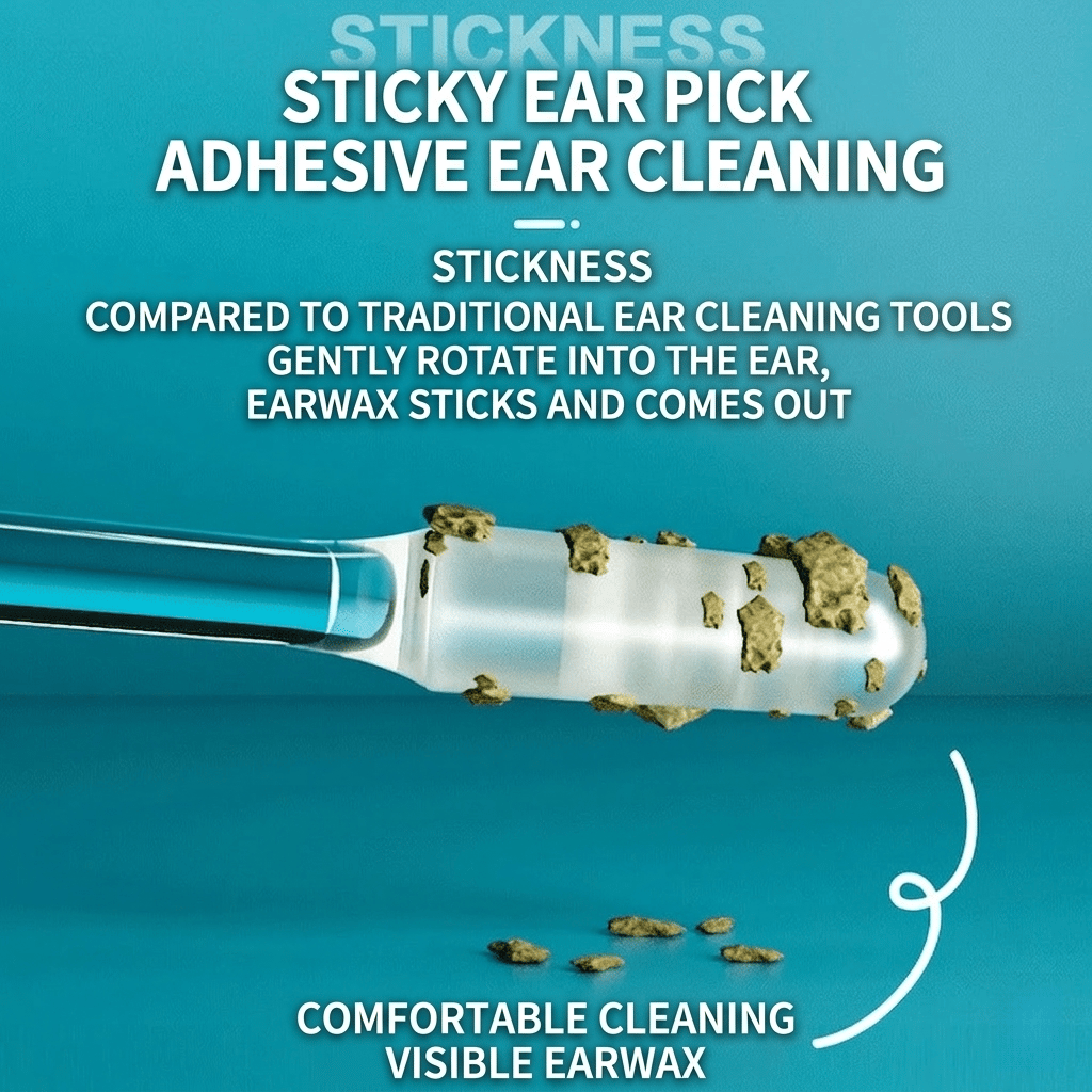 👂LBMLBM™ Reusable Sticky-Tip Earwax Remover Sticks