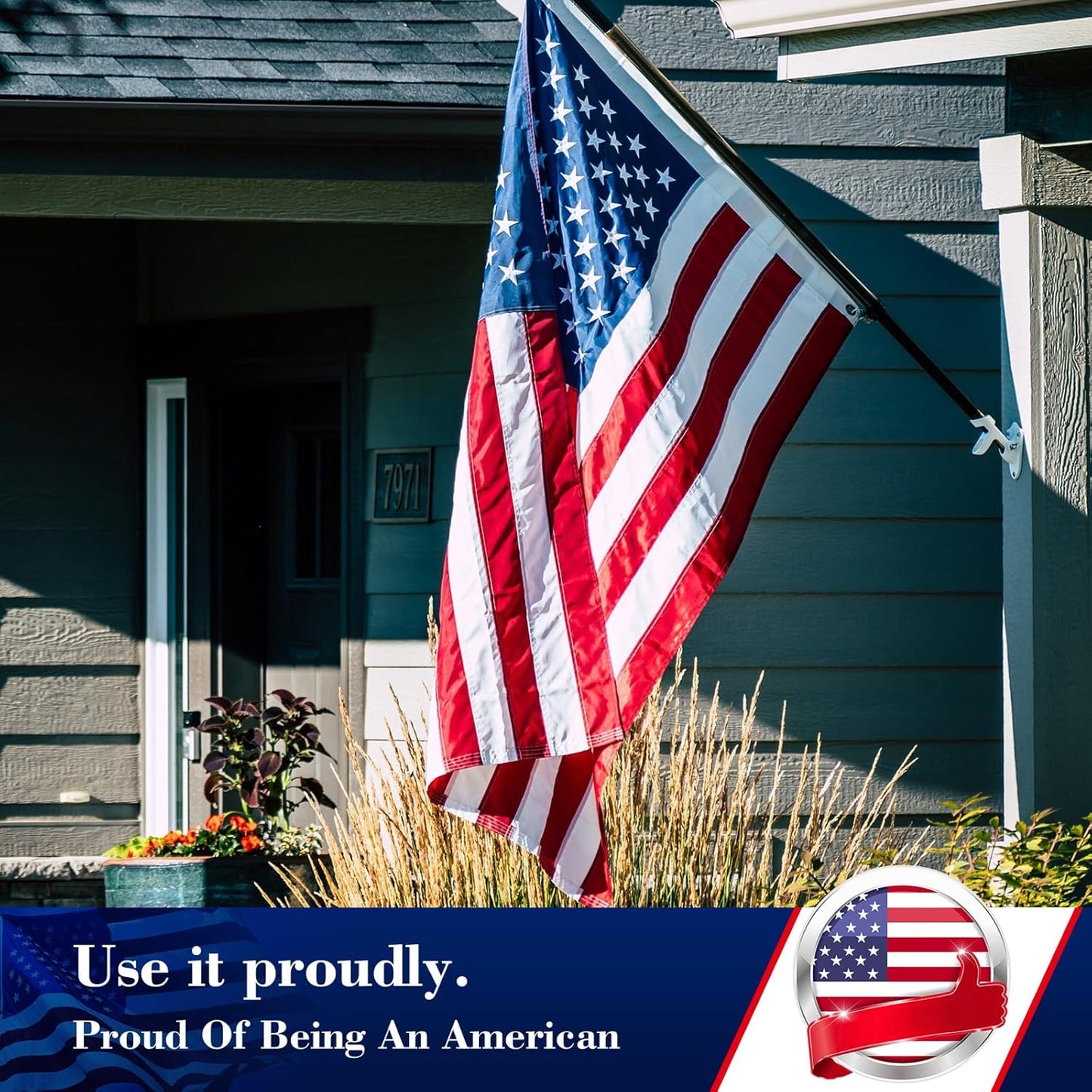 🔥Second item 40% off🔥-2026 Best Embroidered Stars American Flags