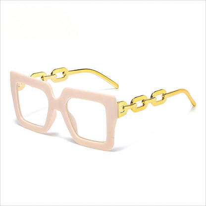 🔥Lastday 70% OFF-Women’s Oversized Square Chain Reading Glasses(1set-6pcs)